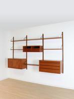 vintage wandmeubel Poul Cadovius, Ophalen, Gebruikt, 150 tot 200 cm, 25 tot 50 cm