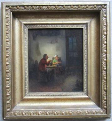 == Petrus Marius Molijn 1819-1849 == mensen aan tafel == beschikbaar voor biedingen