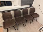 Eettafelstoelen, Huis en Inrichting, Stoelen, Ophalen, Zo goed als nieuw, Zwart, Vijf, Zes of meer stoelen