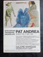 Pat Andrea affiche, Antiek en Kunst, Verzenden