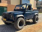 Land Rover Defender 2.5 Td5 90" Soft Top 1999| KAHN DESIGN |, Auto's, Land Rover, Euro 2, Gebruikt, Blauw, Overige brandstoffen