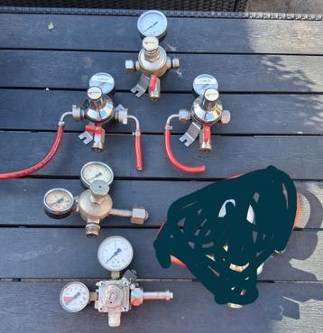 Bierfust tap co2 drukmeters beschikbaar voor biedingen
