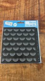 Craft sensations deco stencils pakket van 5 stuks, Ophalen of Verzenden, Zo goed als nieuw, Frame of Mal