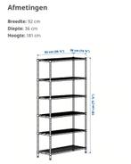 Omar stellingkast van Ikea, Huis en Inrichting, Kasten | Stellingkasten, Ophalen, Gebruikt