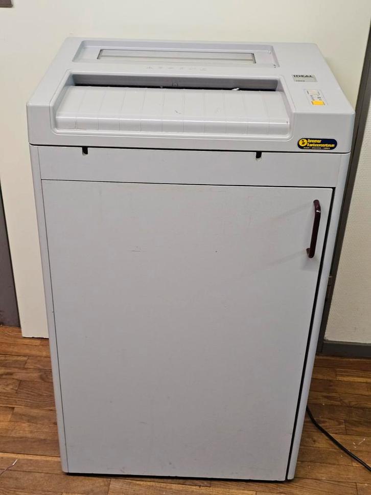 Ideal 3802 schredder, versnipperaar papier vernietiger, Diversen, Bureau-accessoires, Gebruikt, Ophalen