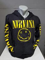 Zwart vest, Nirvana, Rock band, printvest, Ophalen of Verzenden, Nieuw, Overige maten, Zwart