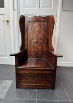 Antieke Engelse bakstoel ca 1800, Ophalen