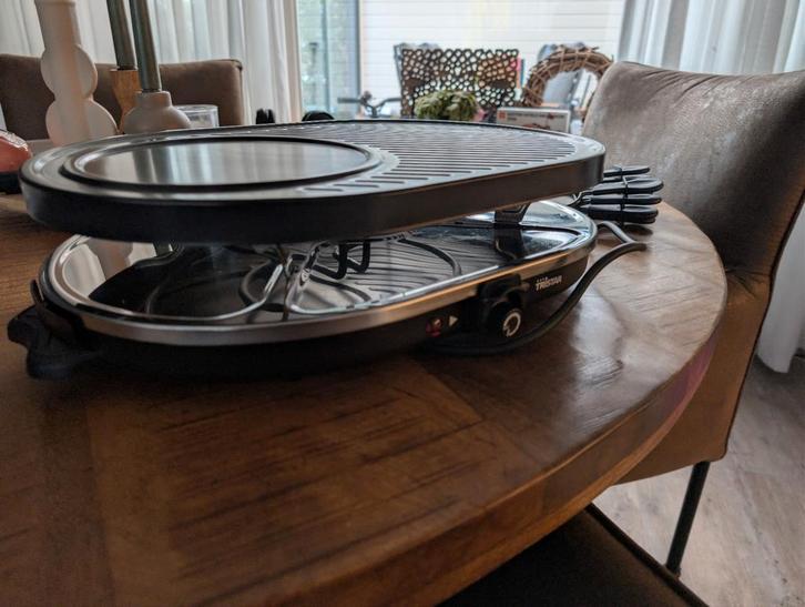 Tristar RA-2996 Raclette, Witgoed en Apparatuur, Gourmetstellen, Gebruikt, 8 personen of meer, Ophalen