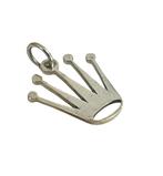 Massief zilveren Rolex hanger., Ophalen of Verzenden, Zo goed als nieuw, Kruis of Symbool, Zilver