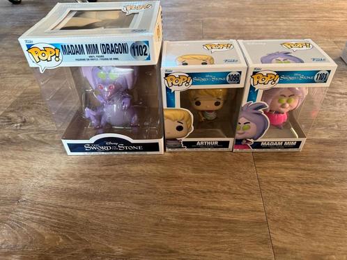 Madam mim (Groot en klein) en Arthur Funkos!, Verzamelen, Poppetjes en Figuurtjes, Zo goed als nieuw, Ophalen of Verzenden