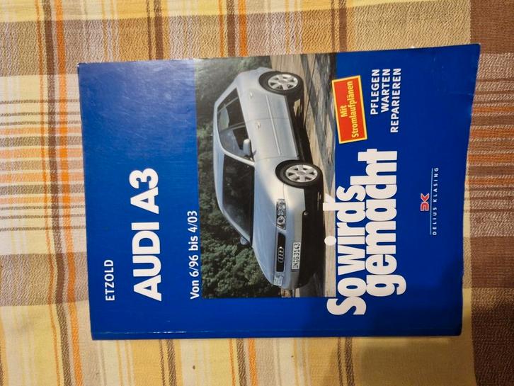 Te koop zo goed als nieuw werkplaats handboek audi a3 8l, Boeken, Auto's | Boeken, Zo goed als nieuw, Audi, Ophalen of Verzenden