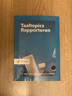 Taaltopics Rapporteren, Boeken, C. Braas; J. Kat; R. van Couwelaar, Ophalen of Verzenden, Zo goed als nieuw, Nederlands