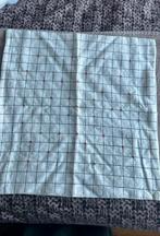 IKEA BJÖRNLOKA RUTA Kussenhoes, Huis en Inrichting, Ophalen of Verzenden, Zo goed als nieuw, Wit, Vierkant