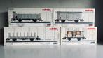 Marklin Spoor 1 5887 5889 5890 5891 SBB 4x Goederenwagon, Wisselstroom, Wagon, Ophalen of Verzenden, Zo goed als nieuw