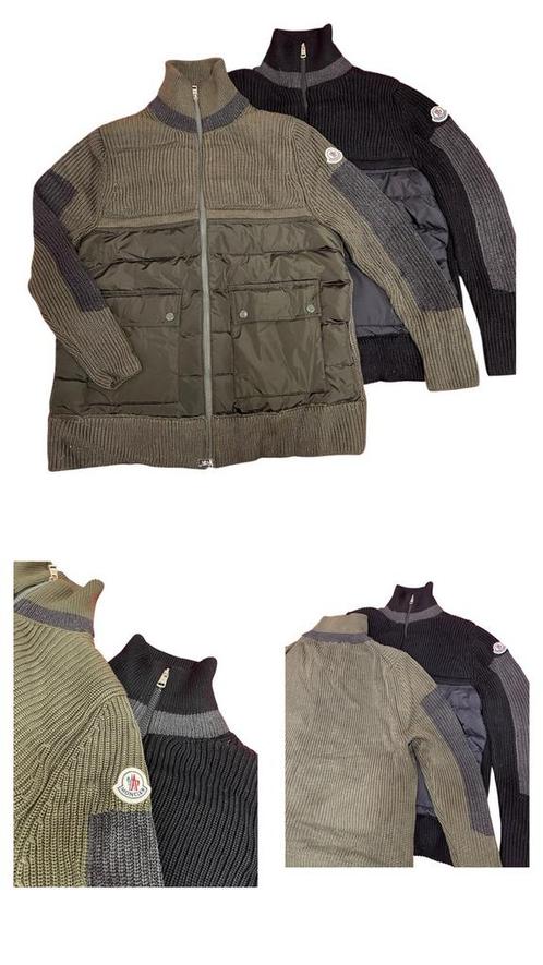 Moncler “Wolblend” vest gewatteerd - Maat M L XL, Kleding | Heren, Truien en Vesten, Ophalen of Verzenden