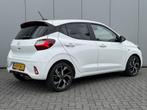 Hyundai i10 1.0 T-GDI N Line 5-zits / 90 PK / Navigatie / Ac, Auto's, Hyundai, Voorwielaandrijving, Stof, Euro 6, Wit