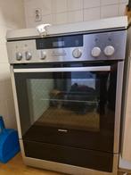 Siemens gasfornuis met hetelucht oven rvs, Witgoed en Apparatuur, Fornuizen, Ophalen, Gebruikt, 4 kookzones, Gas