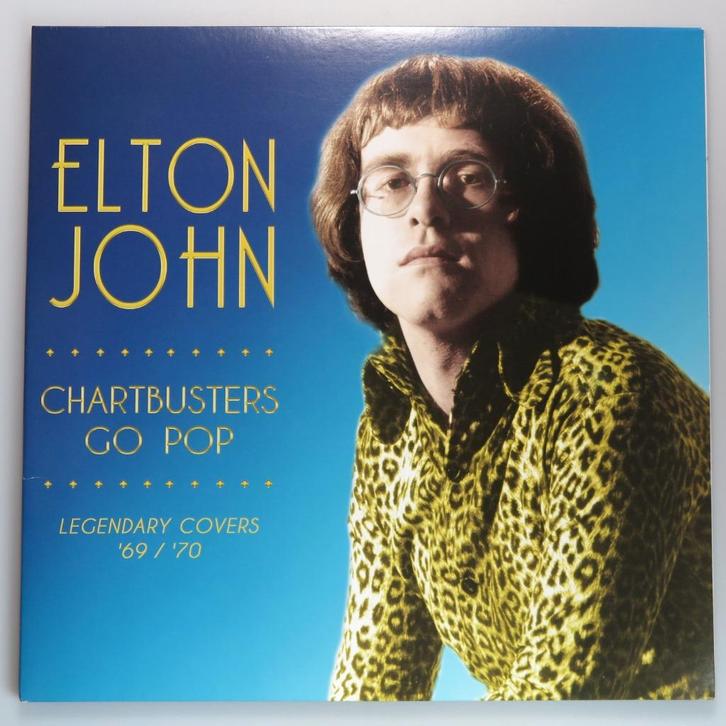 Elton John LP - Chartbusters Go Pop (Lim.Ed.) (Goudkl Vinyl), Cd's en Dvd's, Vinyl | Pop, Zo goed als nieuw, 2000 tot heden, 12 inch