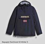 Napapijri rainforest winter Dames, Kleding | Dames, Jassen | Winter, Ophalen of Verzenden, Zo goed als nieuw, Blauw