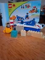 duplo 4861 politie boot, Kinderen en Baby's, Speelgoed | Duplo en Lego, Ophalen of Verzenden, Gebruikt, Complete set, Duplo