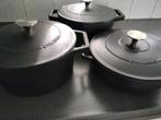 Cyril pannen Professionele lijn Franse Kok, Huis en Inrichting, Ophalen of Verzenden, Nieuw, Rvs, Pannenset