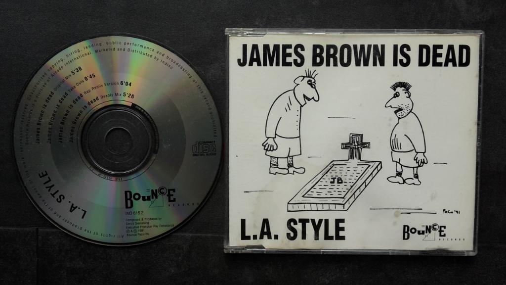 CD Single - LA Style - James Brown Is Dead - Oldskool Hardco, Maxi-single, Dance, Ophalen of Verzenden, Zo goed als nieuw