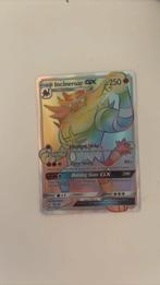 Incineroar GX pokemon kaart, Verzenden, Zo goed als nieuw, Losse kaart