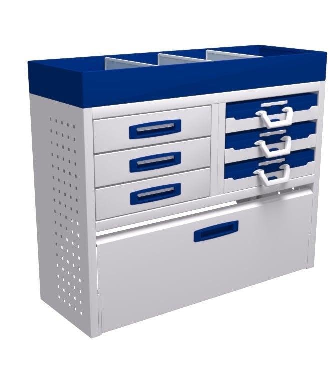 STK-M-2-100 bedrijfswagen inrichting, Auto diversen, Overige Auto diversen