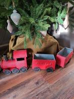 Kerst trein - decoratie - loberon - rood, Ophalen of Verzenden, Zo goed als nieuw