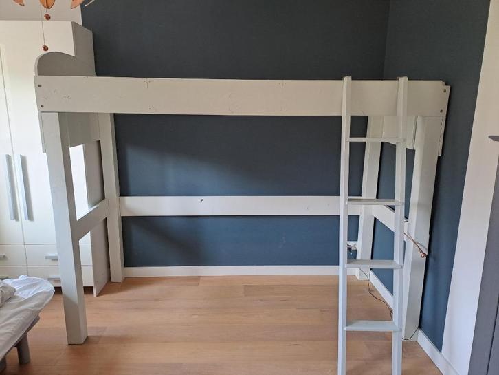 Hoogslaper, Huis en Inrichting, Slaapkamer | Stapelbedden en Hoogslapers, Gebruikt, Hoogslaper, 90 cm, 210 cm, Eenpersoons, Ophalen