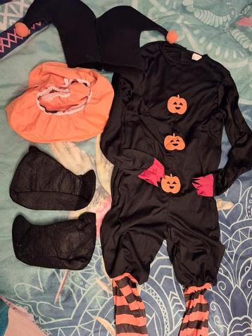 Harlekijn Halloween Verkleedpak 134-146 beschikbaar voor biedingen