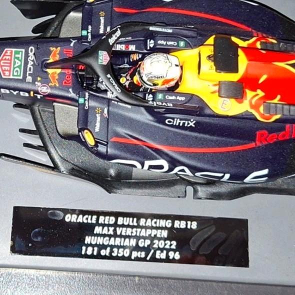 max verstappen boedapest 2022 formule 1, Verzamelen, Automerken, Motoren en Formule 1, Zo goed als nieuw, Formule 1, Ophalen of Verzenden