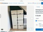 IKEA Odda kast, Huis en Inrichting, Kasten | Kledingkasten, Ophalen, Gebruikt, 100 tot 150 cm, Met klep(pen)