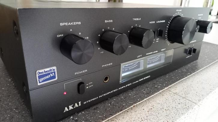Akai AM-2350 Stereo Integrated Amplifier (1979-80), Audio, Tv en Foto, Versterkers en Receivers, Zo goed als nieuw, Stereo, Minder dan 60 watt