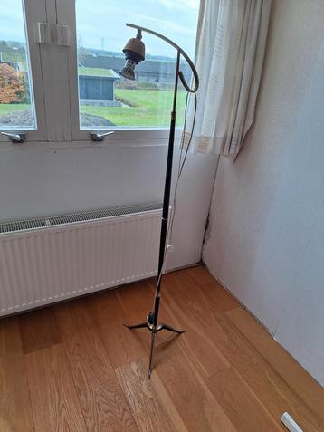 Vintage Jaren 50 Staanlamp - Zonder Kap beschikbaar voor biedingen