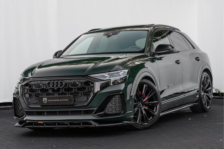 Audi Q8 50 TDI 286pk Quattro S-line Pano B&O 4-wielsturing S, Auto's, Audi, Bedrijf, Te koop, Q8, 360° camera, 4x4, ABS, Achteruitrijcamera