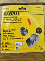 DeWalt zaagblad nieuw 136 mm typenr. DT1201, Ophalen of Verzenden, Zo goed als nieuw, 1200 watt of meer, 70 mm of meer