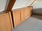 Blank eiken dressoir Morris meubel type Bremen, Huis en Inrichting, Kasten | Dressoirs, Ophalen, Eikenhout, Zo goed als nieuw