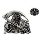 Skull Pin Reaper Biker Pin, vest, jas, biker, rocker, Ophalen of Verzenden, Nieuw, Overige onderwerpen, Speldje of Pin