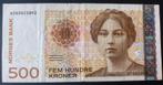 Noorwegen, 500 Kronen, 2008, p51, Postzegels en Munten, Bankbiljetten | Europa | Niet-Eurobiljetten, Los biljet, Overige landen
