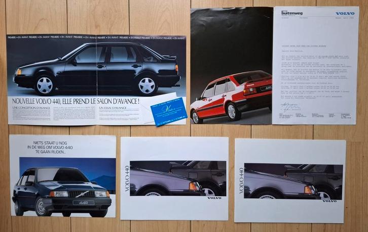 Volvo 440/460/480. 43 items.  € 80,--, Boeken, Auto's | Folders en Tijdschriften, Zo goed als nieuw, Volvo, Ophalen of Verzenden