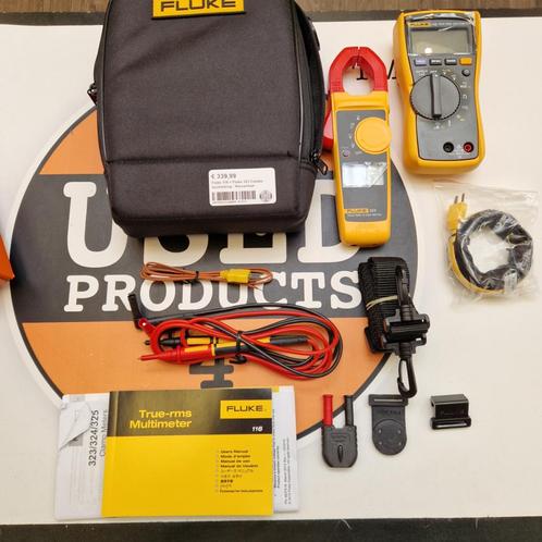 Fluke 116 + Fluke 323 Combo Aanbieding - Nieuwstaat, Doe-het-zelf en Verbouw, Meetapparatuur, Zo goed als nieuw