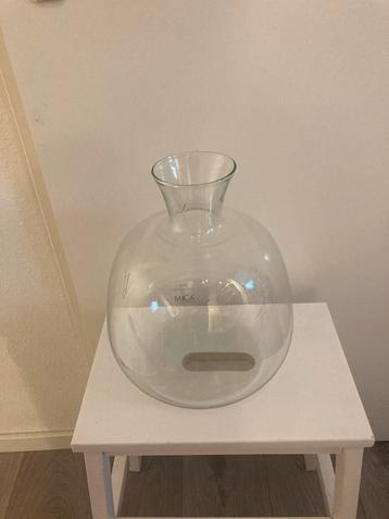 Glazen Mica Vaas - Perfecte Staat! beschikbaar voor biedingen