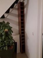 Flessenkast kersenhout, 215 cm hoog, Huis en Inrichting, Kasten | Overige, Ophalen, Gebruikt