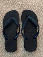 Havaianas slippers maat 37/38 - donkerblauw, Gebruikt, Jongen of Meisje, Overige typen, Ophalen of Verzenden