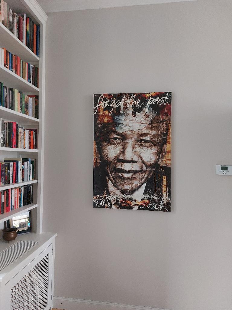 Nelson Mandela door Jack Liemburg, Antiek en Kunst, Kunst | Schilderijen | Modern, Ophalen