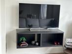 TV-meubel, donkergrijs, 120x40x38 cm, Ophalen, Gebruikt, Overige materialen, 100 tot 150 cm