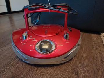 Lenco CD-speler Radio - Rood beschikbaar voor biedingen