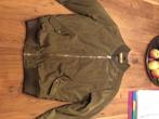 Bomber jasje 36 groen Bershka, Ophalen of Verzenden, Zo goed als nieuw, Maat 36 (S), Groen
