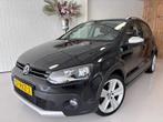 Volkswagen Polo 1.2 TSI CROSS, 6-BAK, CLIMA, 1E EIG, NAP, ET, Voorwielaandrijving, Euro 5, Gebruikt, Zwart